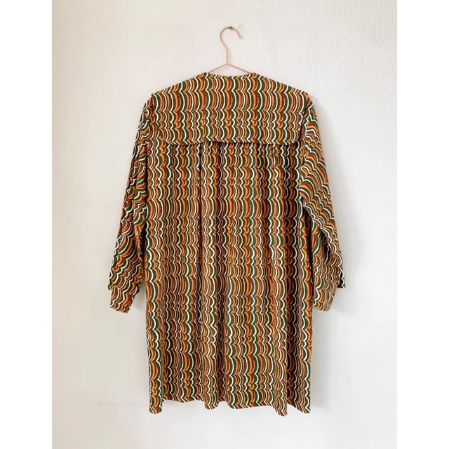 純正早割 <6(ROKU)> BATIK PRINT MOTIF TUNIC チュニック レディース