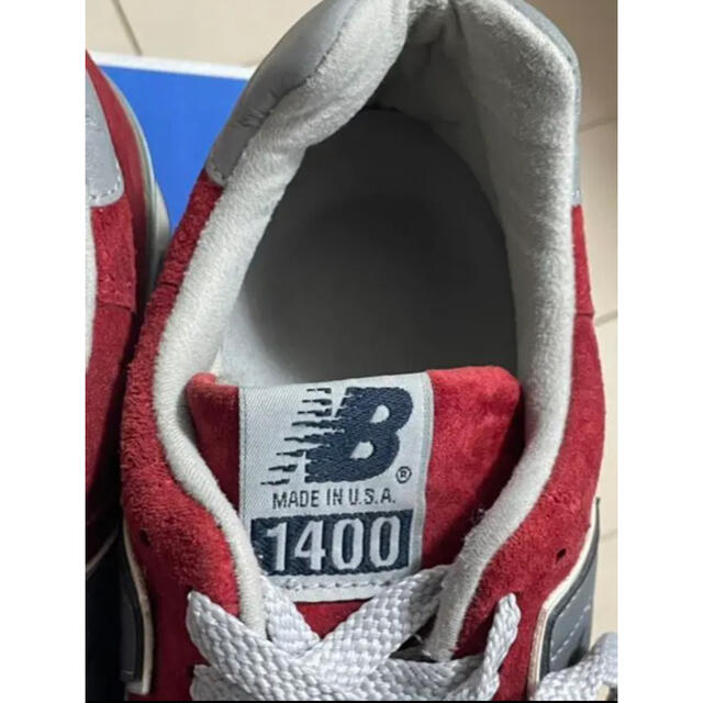 New Balance(ニューバランス)のニューバランス1400 j.crew別注 レッド系 メンズの靴/シューズ(スニーカー)の商品写真