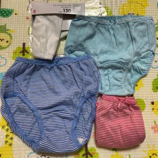 ユニクロ(UNIQLO)の【新品未使用】 UNIQLO ユニクロ GIRLS ショーツ レギュラー 4枚組(下着)