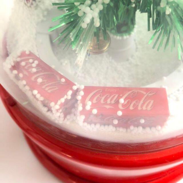 レア！　コカ・コーラ非売品クリスマスツリー スノードーム　クリスマスソング多数！