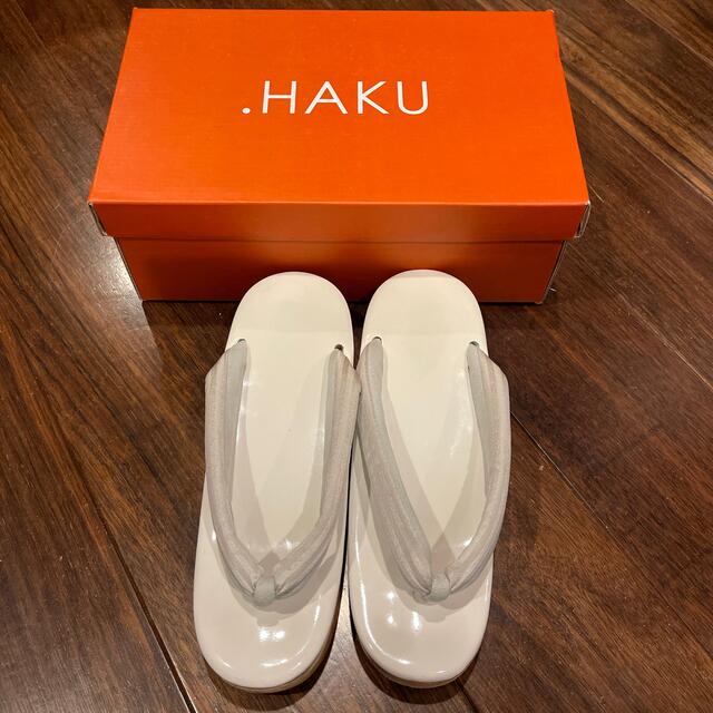 Haku エナメル草履　Mサイズ レディースの靴/シューズ(下駄/草履)の商品写真