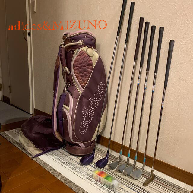 格安⛳️初心者レディースゴルフクラブセット💕ハーフセット バッグ付 ...