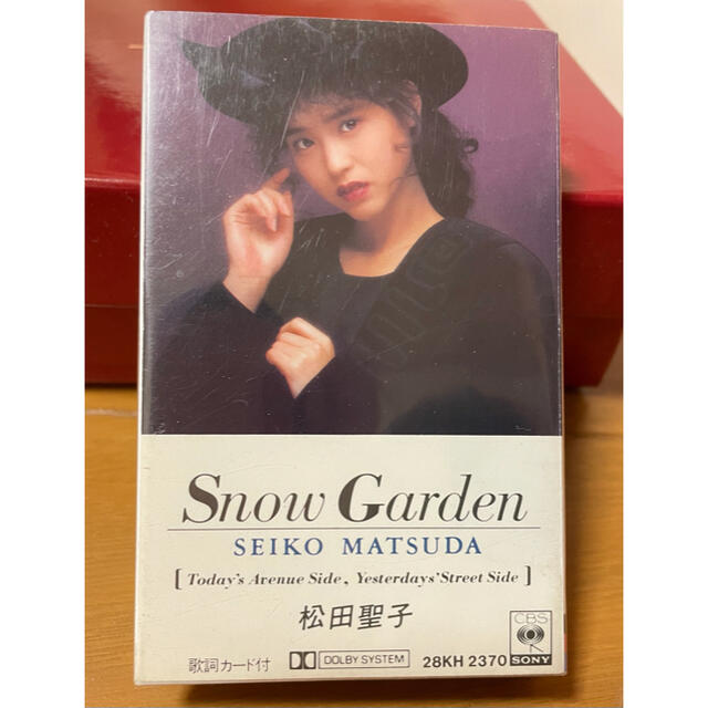 松田聖子　カセットテープ　Snow Garden レア物　廃盤　美品 エンタメ/ホビーのタレントグッズ(アイドルグッズ)の商品写真