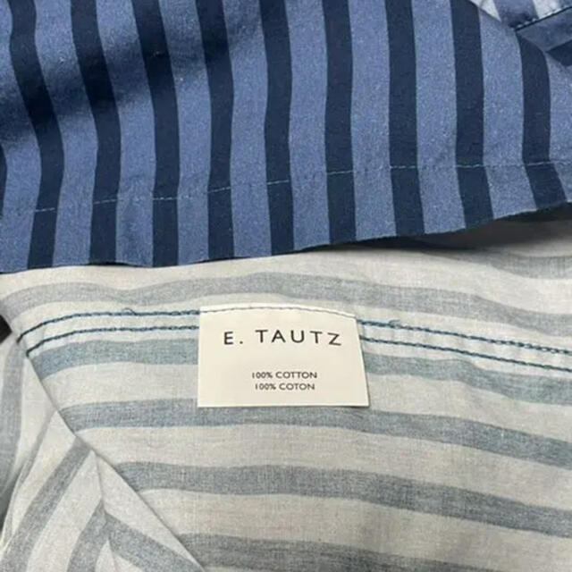 1LDK SELECT(ワンエルディーケーセレクト)のE.TAUTZ イートウツ LINEMAN SHIRTS シャツ メンズのトップス(シャツ)の商品写真