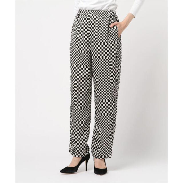 BEAUTY&YOUTH UNITED ARROWS(ビューティアンドユースユナイテッドアローズ)の＜6(ROKU)＞ CHECKERD PANTS チェッカー パンツ レディースのパンツ(カジュアルパンツ)の商品写真