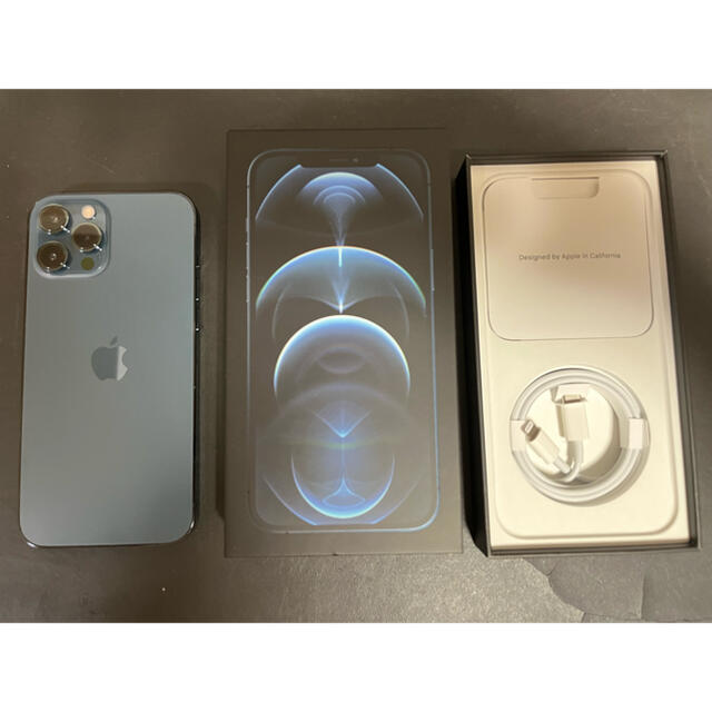 iPhone 12 Pro Max 128GB パシフィックブルー SIMフリー-