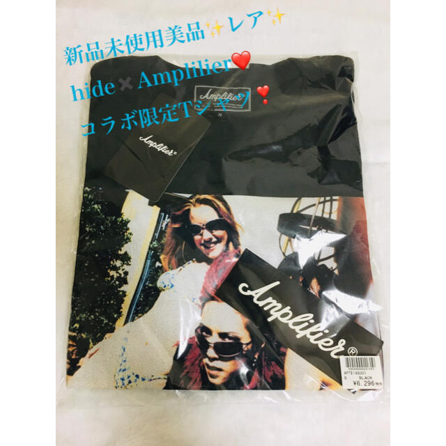 新品✨希少✨レア✨XJAPAN hide✖Amplilier 限定Tシャツ - ミュージシャン