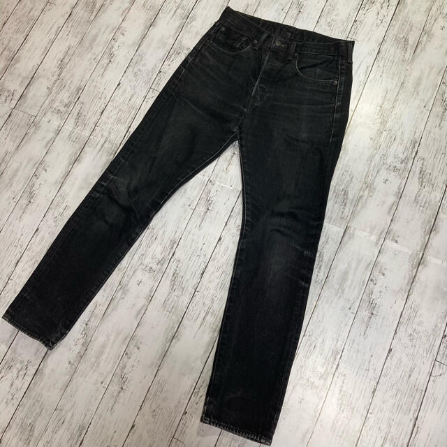 501(ゴーマルイチ)の【LEVI'S】リーバイス 501CT ブラックデニムパンツ テーパードデニム メンズのパンツ(デニム/ジーンズ)の商品写真