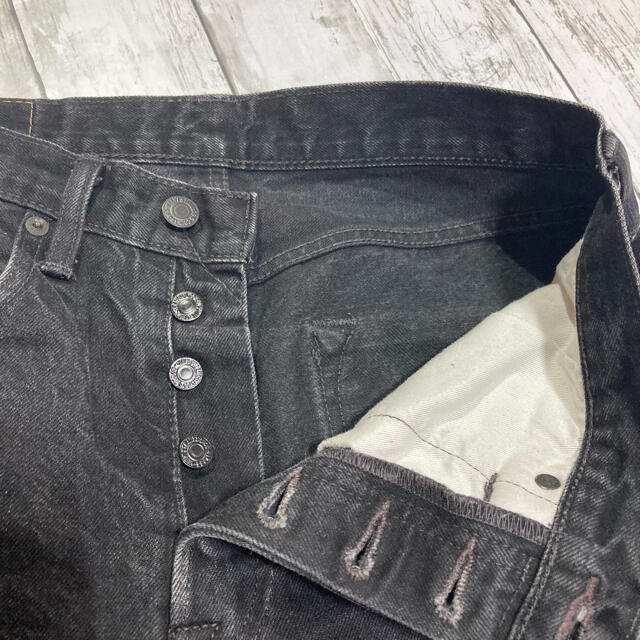 501(ゴーマルイチ)の【LEVI'S】リーバイス 501CT ブラックデニムパンツ テーパードデニム メンズのパンツ(デニム/ジーンズ)の商品写真