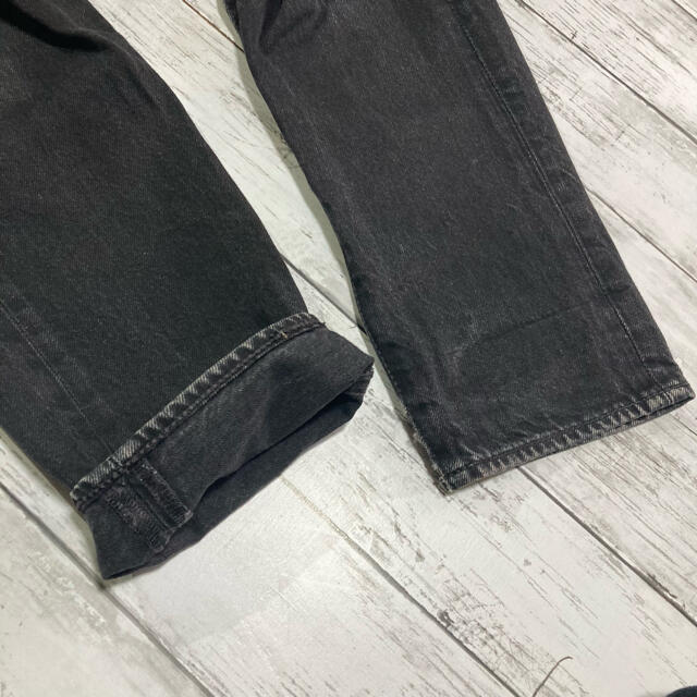 501(ゴーマルイチ)の【LEVI'S】リーバイス 501CT ブラックデニムパンツ テーパードデニム メンズのパンツ(デニム/ジーンズ)の商品写真