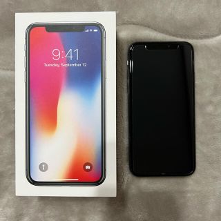 iPhoneX 256GB(スマートフォン本体)