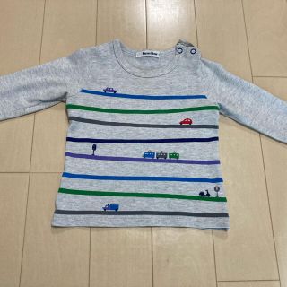 ファミリア(familiar)のfamiliar ファミリア 中厚手　ロンT  90size(Tシャツ/カットソー)