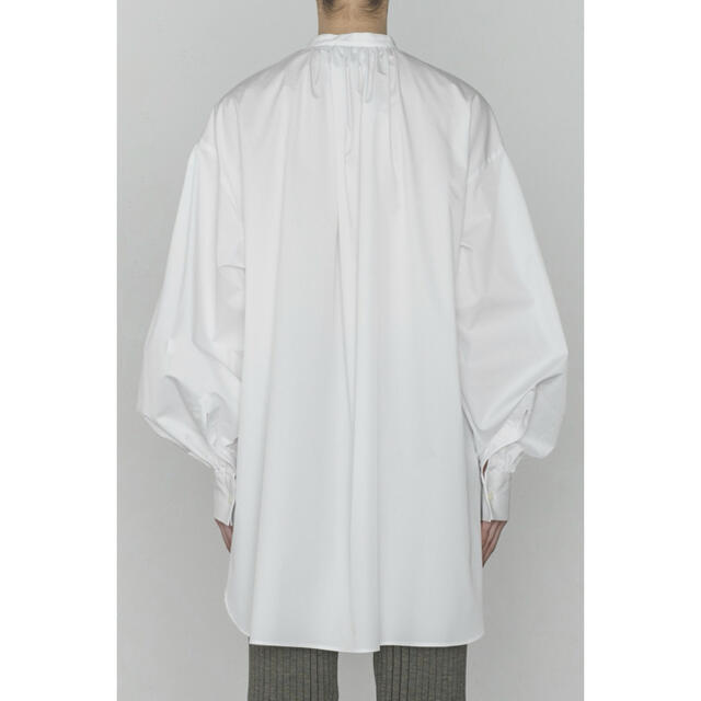 HYKE  T/C GATHERED SHIRT