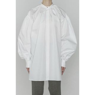 ハイク(HYKE)のHYKE  T/C GATHERED SHIRT(シャツ/ブラウス(長袖/七分))