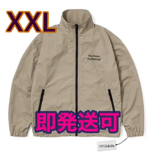 エンノイとスタイリスト私物 NYLON JACKET SANDBEIGE XXL 【現品限り