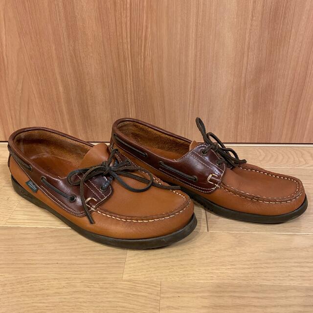 Paraboot(パラブーツ)のパラブーツ　デッキシューズ　ブラウン メンズの靴/シューズ(デッキシューズ)の商品写真