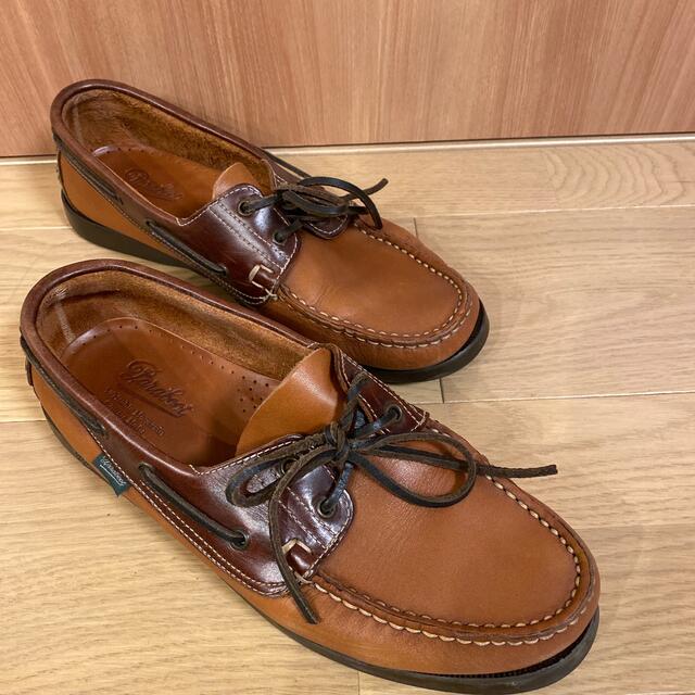 Paraboot(パラブーツ)のパラブーツ　デッキシューズ　ブラウン メンズの靴/シューズ(デッキシューズ)の商品写真