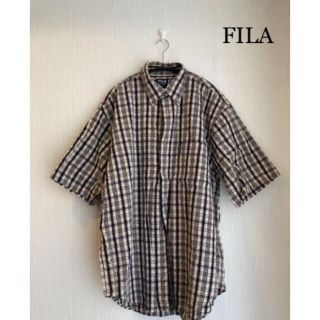 フィラ(FILA)のフィラ  チェック半袖シャツ(Tシャツ/カットソー(半袖/袖なし))