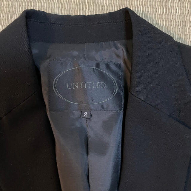 UNTITLED(アンタイトル)のuntitled スーツ　上下セット レディースのフォーマル/ドレス(スーツ)の商品写真