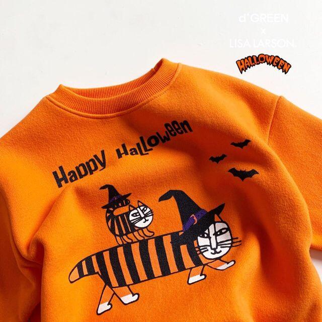 ★新品★ 100cm ハロウィンコーデ トレーナー キッズ/ベビー/マタニティのキッズ服女の子用(90cm~)(Tシャツ/カットソー)の商品写真