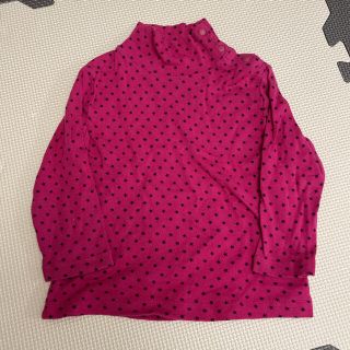 ユニクロ(UNIQLO)のユニクロ　タートルネック　90㎝(Tシャツ/カットソー)