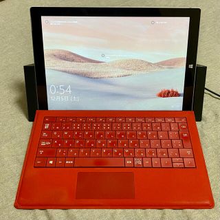 マイクロソフト(Microsoft)の【訳あり激安】surface pro3 専用キーボード＆ドッキングステーション(ノートPC)