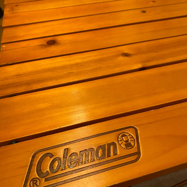 Coleman(コールマン)のコールマン　ナチュラルウッドロールテーブル クラシック（110） スポーツ/アウトドアのアウトドア(テーブル/チェア)の商品写真