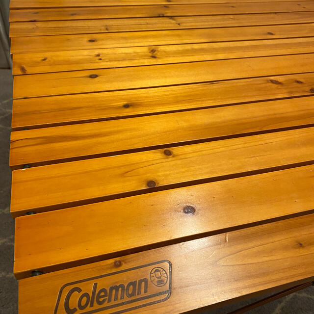 Coleman(コールマン)のコールマン　ナチュラルウッドロールテーブル クラシック（110） スポーツ/アウトドアのアウトドア(テーブル/チェア)の商品写真