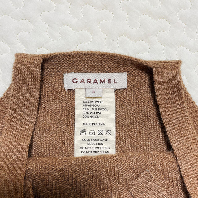 Caramel baby&child (キャラメルベビー&チャイルド)のCARAMEL キャメル　ニット　サロペット　ロンパース  新品 キッズ/ベビー/マタニティのベビー服(~85cm)(ロンパース)の商品写真