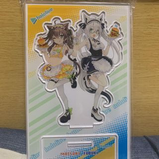 モーリーオンライン限定　夏色まつり&白上フブキ　アクリルスタンド(キャラクターグッズ)