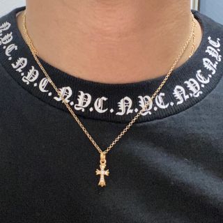 Chrome Hearts - クロムハーツ22k ベビーファットパヴェダイヤ2点格安
