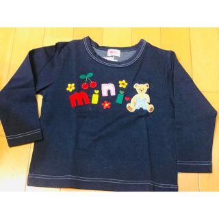 ミニケー(MINI-K)の【新品】ミニK 長袖Tシャツ　100cm(Tシャツ/カットソー)