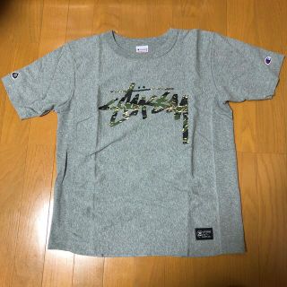 ステューシー(STUSSY)のstussy champion コラボtee(Tシャツ/カットソー(半袖/袖なし))