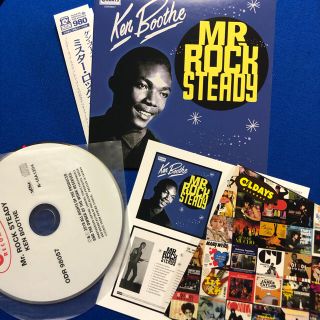 Ken Booth / Mr.Rock Steady 国内盤　帯付(ワールドミュージック)