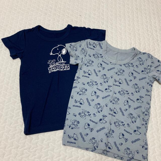 【美品】あったか素材　肌着2枚セット　95 キッズ/ベビー/マタニティのキッズ服男の子用(90cm~)(下着)の商品写真