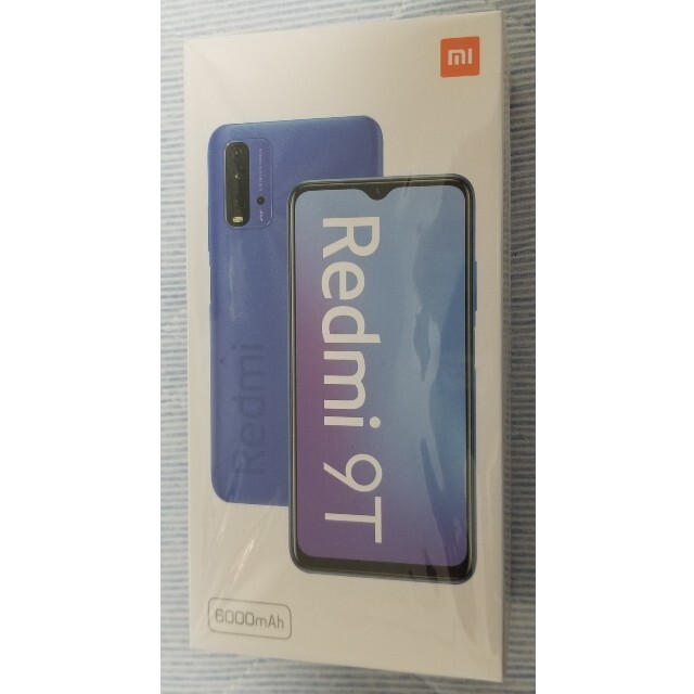 新品 Xiaomi Redmi Note 9T 128GB 本体 カーボングレー