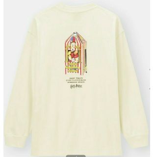 ジーユー(GU)のGU ハリーポッター ロンT オフホワイト M(Tシャツ(長袖/七分))