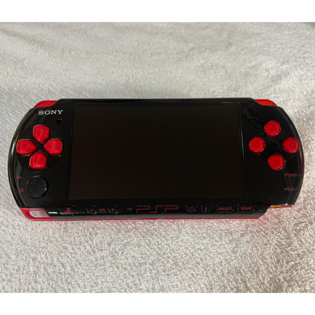 レア PSP-3000(PSPJ-30017) レッド/ブラック | hospitaldeyumbo.gov.co