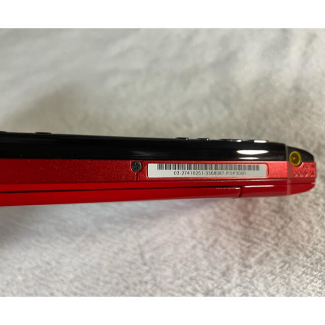 レア　PSP-3000(PSPJ-30017) レッド/ブラック 5