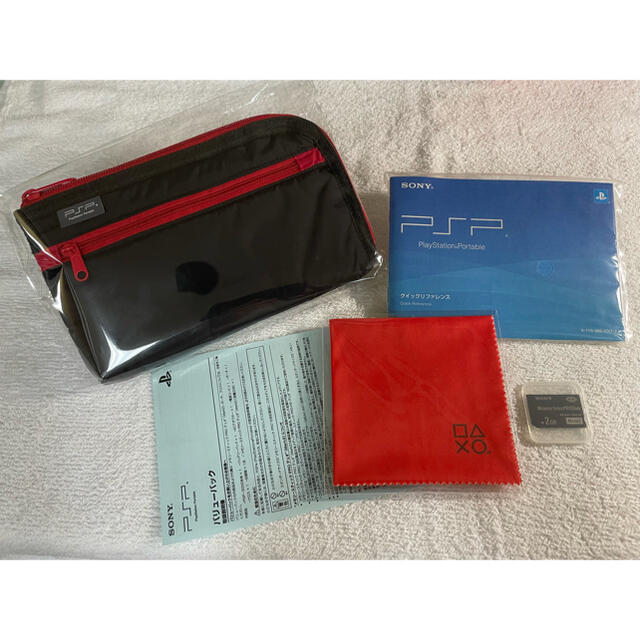レア　PSP-3000(PSPJ-30017) レッド/ブラック 7