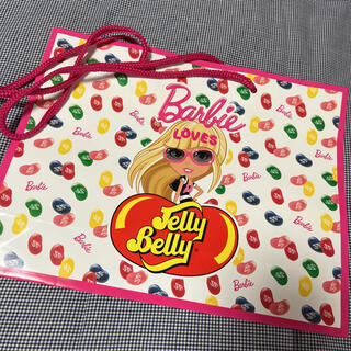 バービー(Barbie)のBarbie JellyBelly 紙袋 ショッパー ショップ袋(ショップ袋)