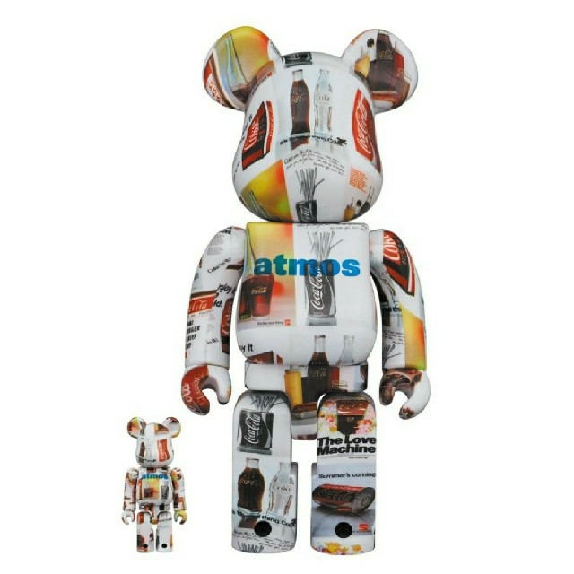 MEDICOM TOY(メディコムトイ)のBE@RBRICK atmos × Coca-Cola TYPE-5 100％  エンタメ/ホビーのフィギュア(その他)の商品写真