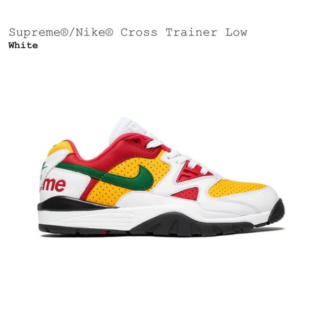 Supreme Nike Air Cross Trainer Low 白