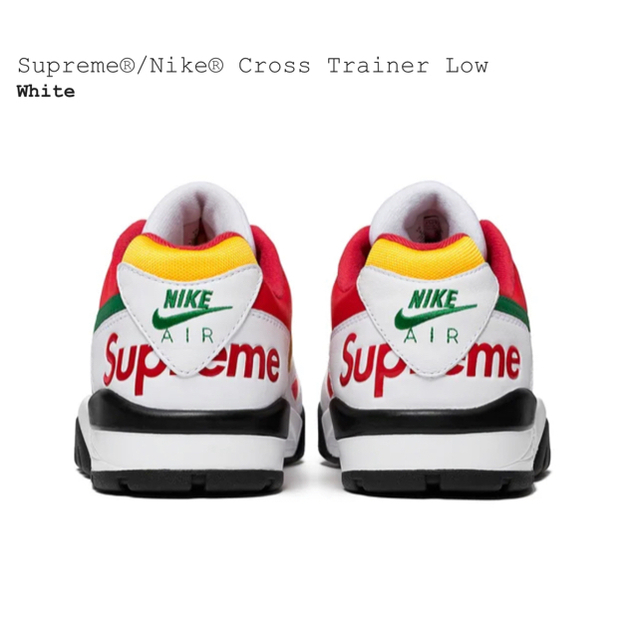 Supreme(シュプリーム)のSupreme Nike Air Cross Trainer Low 白 メンズの靴/シューズ(スニーカー)の商品写真