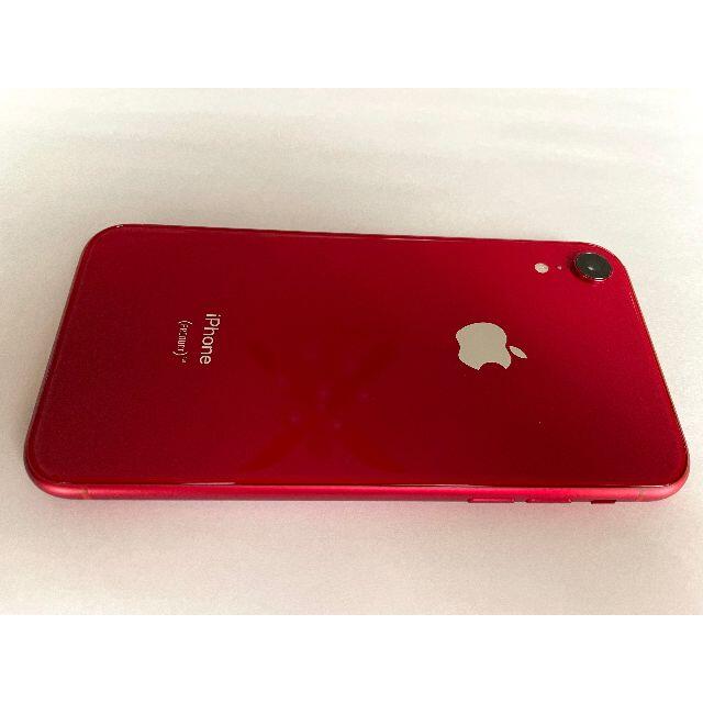 iPhone XR 128GB RED レッド SIMフリー 美品 4