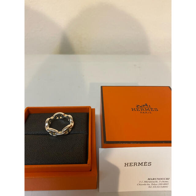 公式サイト Hermes 11号相当 エルメス シェーヌダンクル リング 51