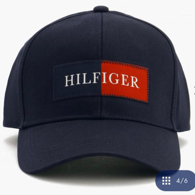 TOMMY HILFIGER(トミーヒルフィガー)のtommy hilfiger  トミーヒルフィガー  新品　キャップ　ネイビー レディースの帽子(キャップ)の商品写真