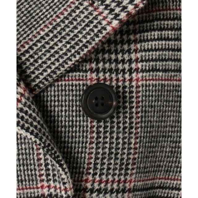 23区　グレンチェック　ウールコート　トレンチコート　FOXBROTHERS レディースのジャケット/アウター(トレンチコート)の商品写真