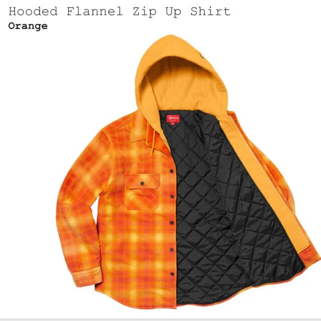 Supreme Hooded Flannel Zip Up Shirt 1