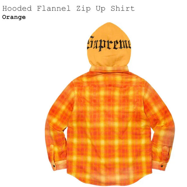 Supreme Hooded Flannel Zip Up Shirt 2